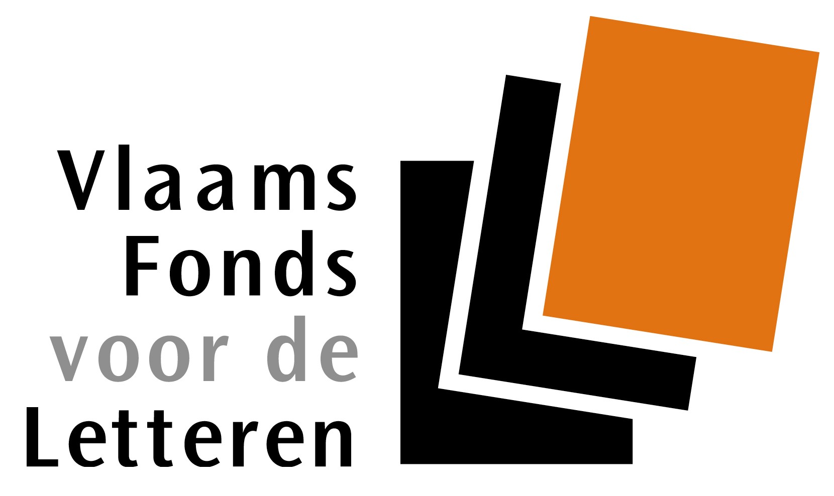 Vlaams fonds voor de letteren logo kleur